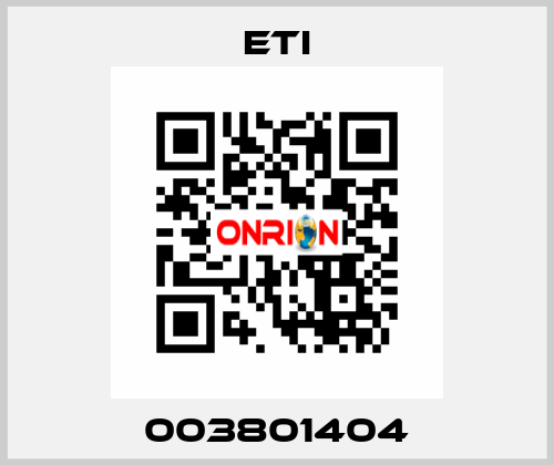 003801404 Eti