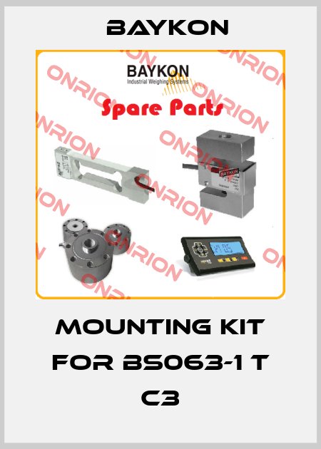 mounting kit for BS063-1 t C3 Baykon
