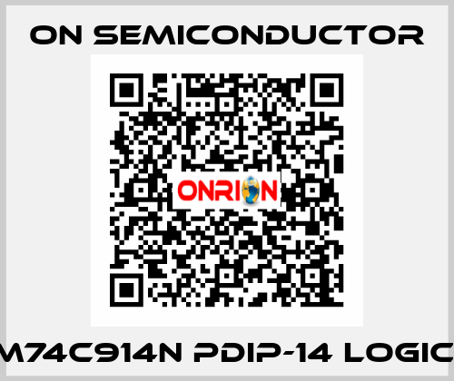MM74C914N PDIP-14 LOGIC IC On Semiconductor