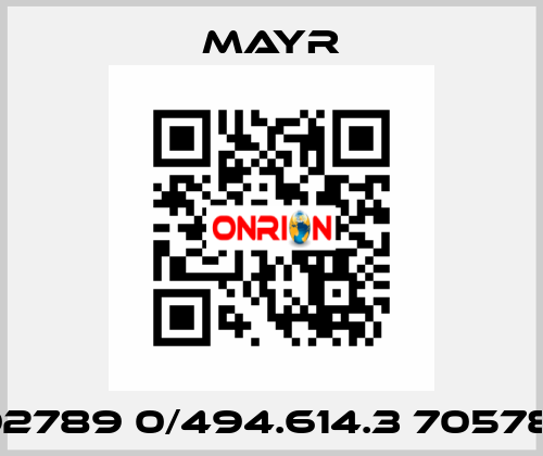 Y1102789 0/494.614.3 7057812-1 Mayr