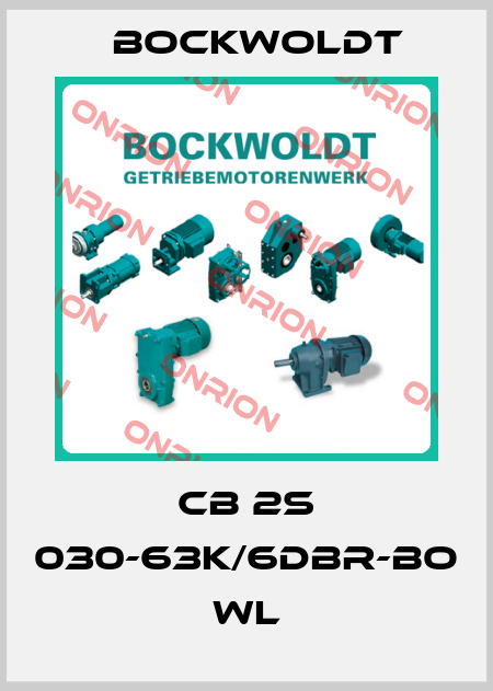 CB 2S 030-63K/6DBr-Bo Wl Bockwoldt