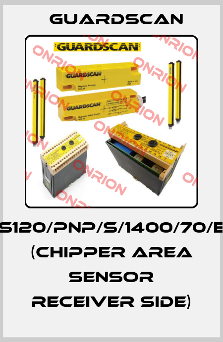 GS120/PNP/S/1400/70/EB (chipper area sensor receiver side) Guardscan