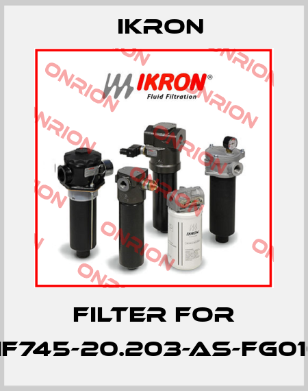 Filter for HF745-20.203-AS-FG010 Ikron