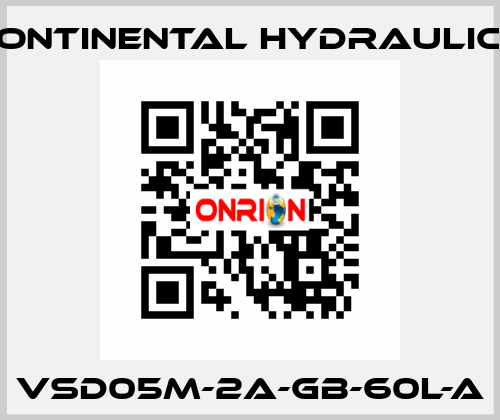 VSD05M-2A-GB-60L-A Continental Hydraulics