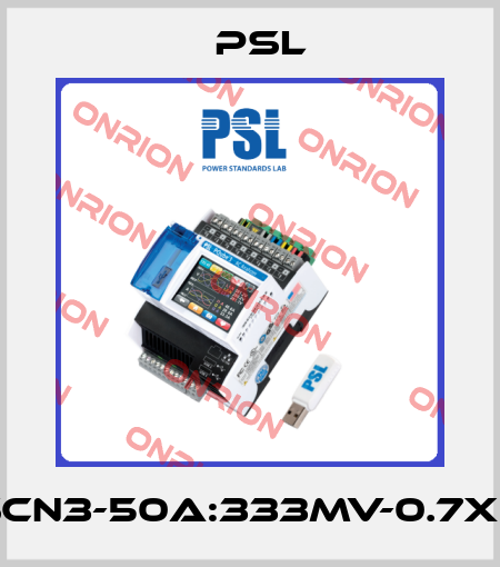 SCN3-50A:333mV-0.7XP PSL