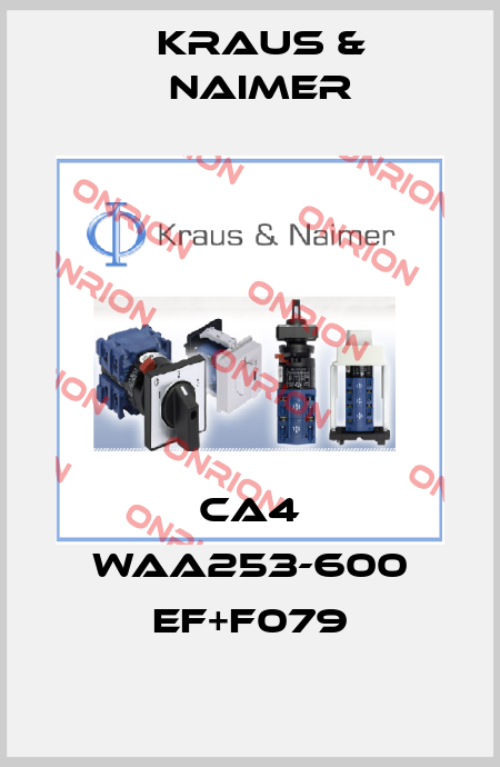 CA4 WAA253-600 EF+F079 Kraus & Naimer