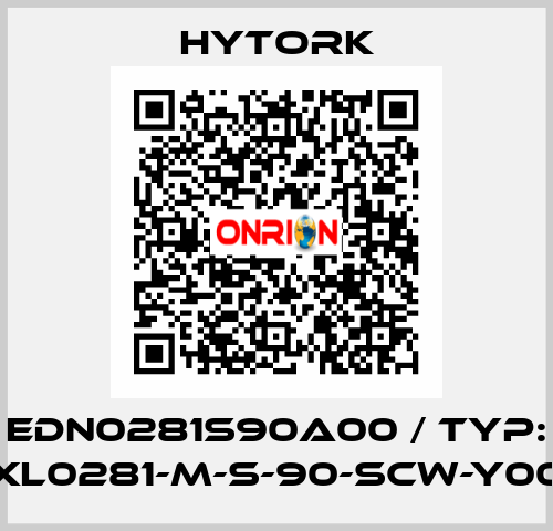 EDN0281S90A00 / Typ: XL0281-M-S-90-SCW-Y00 Hytork