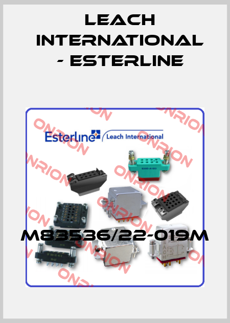 M83536/22-019M Leach International - Esterline