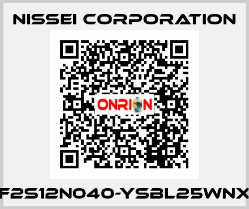 F2S12N040-YSBL25WNX Nissei Corporation