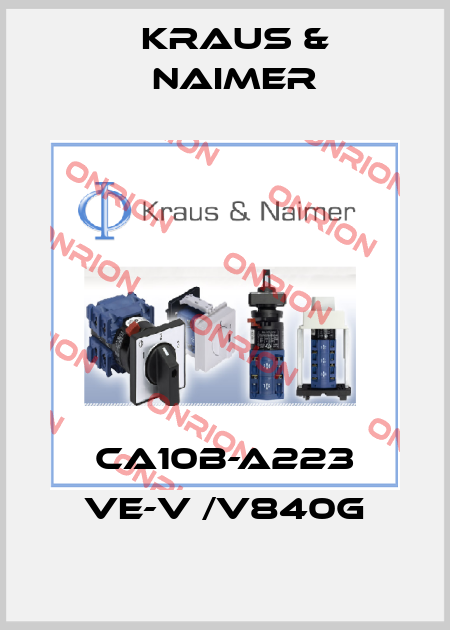 CA10B-A223 VE-V /V840G Kraus & Naimer