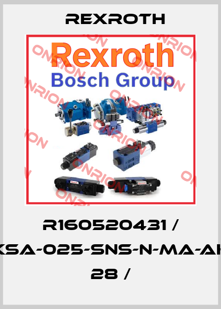 R160520431 / KSA-025-SNS-N-MA-AK 28 / Rexroth