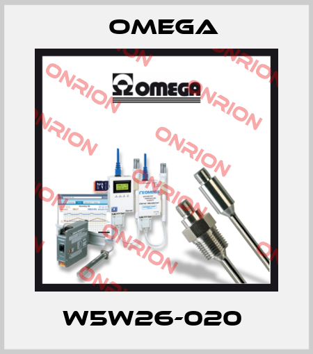 W5W26-020  Omega