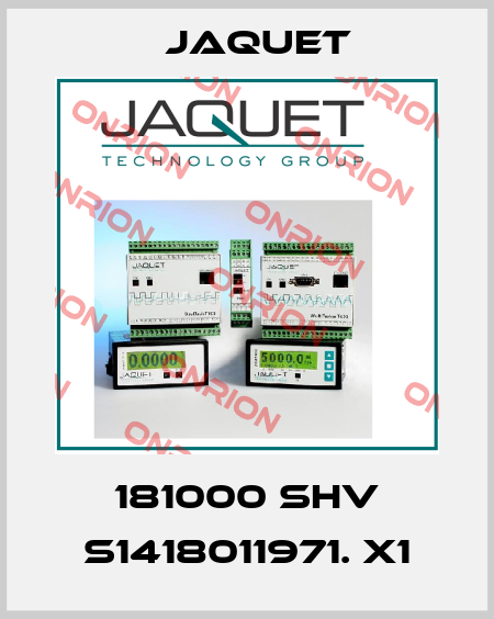 181000 SHV S1418011971. X1 Jaquet