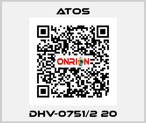 DHV-0751/2 20 Atos