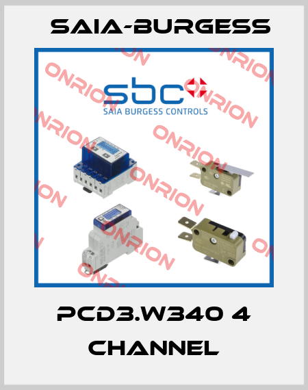 PCD3.W340 4 channel Saia-Burgess