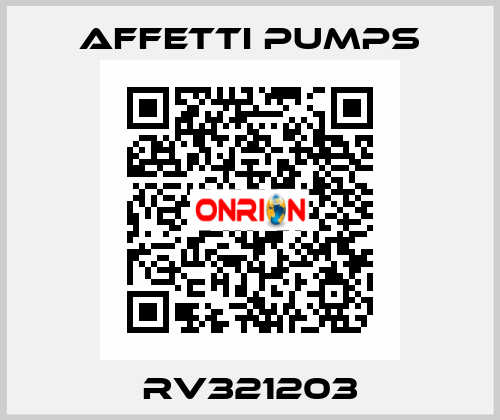RV321203 Affetti pumps