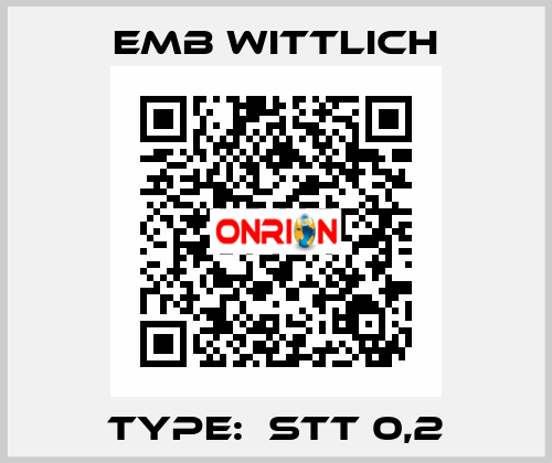 Type:  STT 0,2 EMB Wittlich