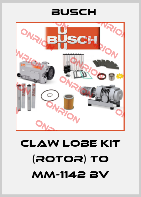 CLAW LOBE Kit (ROTOR) to MM-1142 BV Busch