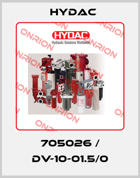 705026 / DV-10-01.5/0 Hydac