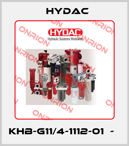 KHB-G11/4-1112-01Х-А Hydac