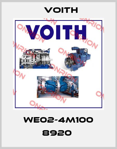 WE02-4M100 8920  Voith