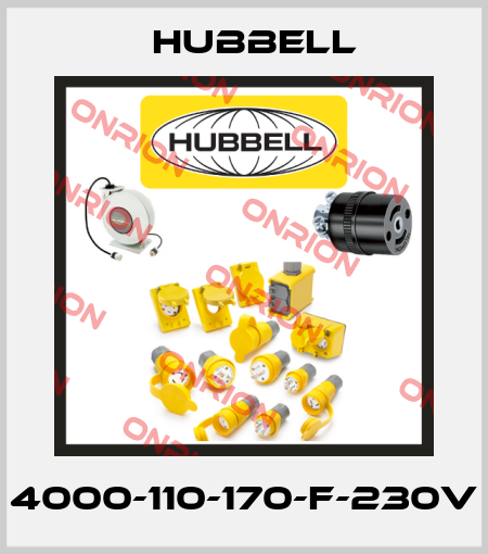 4000-110-170-F-230V Hubbell