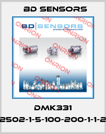 DMK331 250-2502-1-5-100-200-1-1-2-000 Bd Sensors