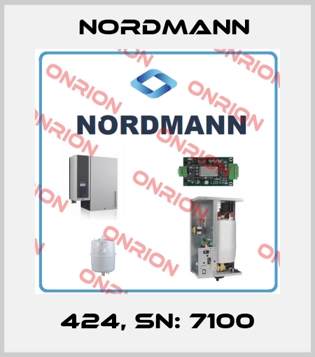 424, SN: 7100 Nordmann