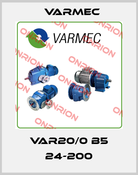 VAR20/0 B5 24-200 Varmec