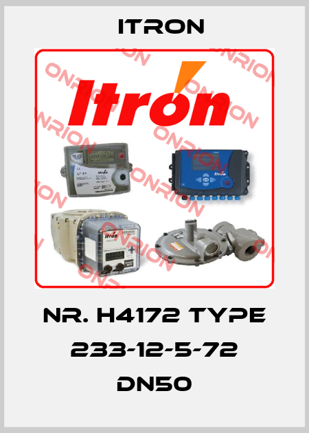 Nr. H4172 Type 233-12-5-72 DN50 Itron