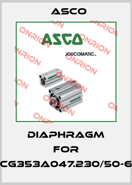 diaphragm for SCG353A047.230/50-60 Asco