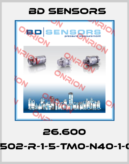 26.600 G-2502-R-1-5-TM0-N40-1-000 Bd Sensors
