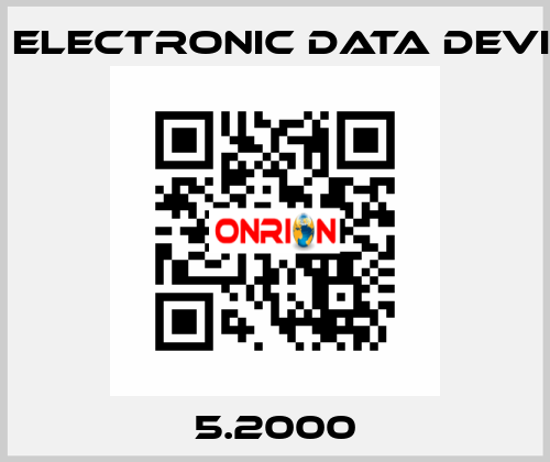 5.2000 EDD Electronic Data Devices