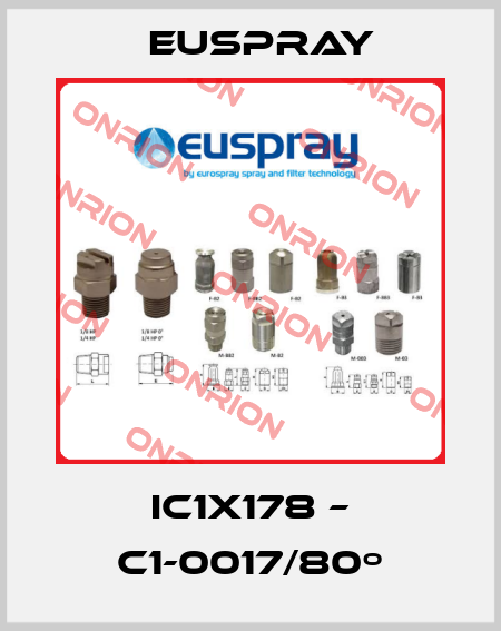 IC1X178 – C1-0017/80º Euspray