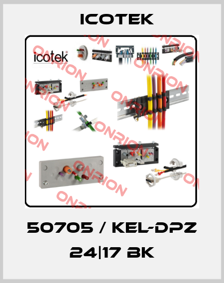 50705 / KEL-DPZ 24|17 bk Icotek