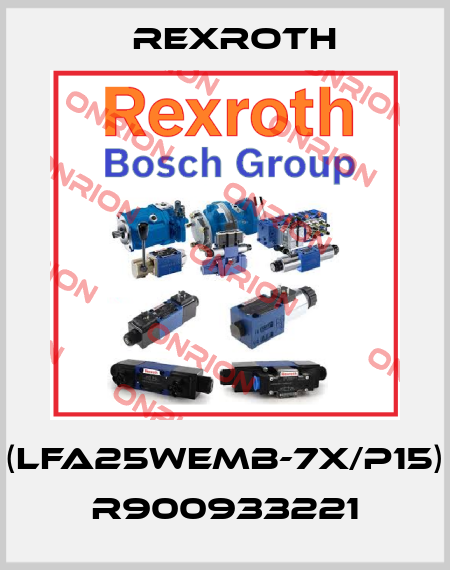 (LFA25WEMB-7X/P15) R900933221 Rexroth
