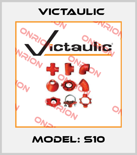 Model: S10 Victaulic