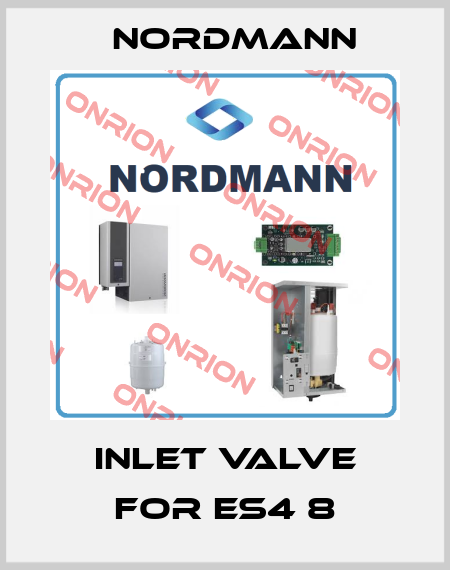 Inlet valve for ES4 8 Nordmann