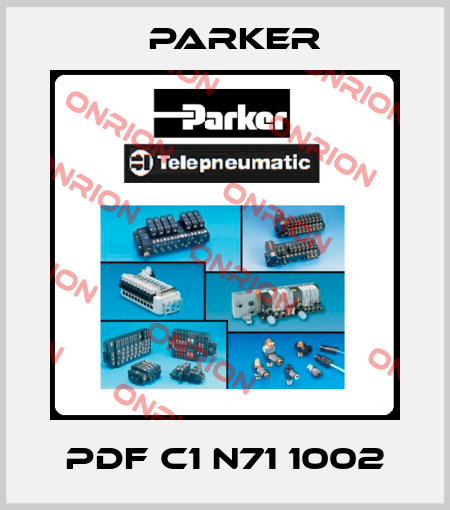 PDF C1 N71 1002 Parker
