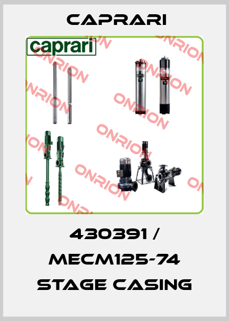 430391 / MECM125-74 STAGE CASING CAPRARI 