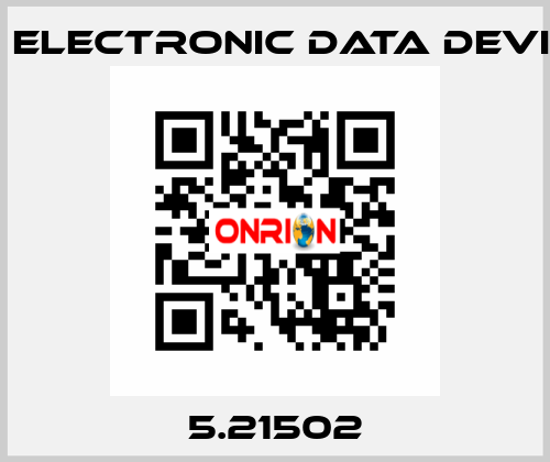 5.21502 EDD Electronic Data Devices
