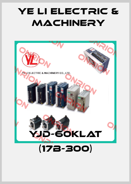 YJD-60KLAT (17B-300) Ye Li Electric & Machinery