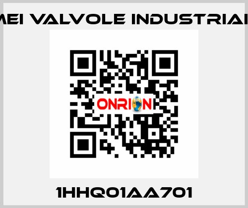 1HHQ01AA701 MEI VALVOLE INDUSTRIALI