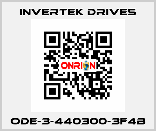 ODE-3-440300-3F4B Invertek Drives