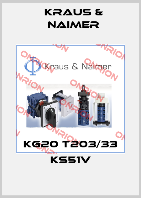 KG20 T203/33 KS51V Kraus & Naimer