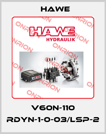 V60N-110 RDYN-1-0-03/LSP-2 Hawe