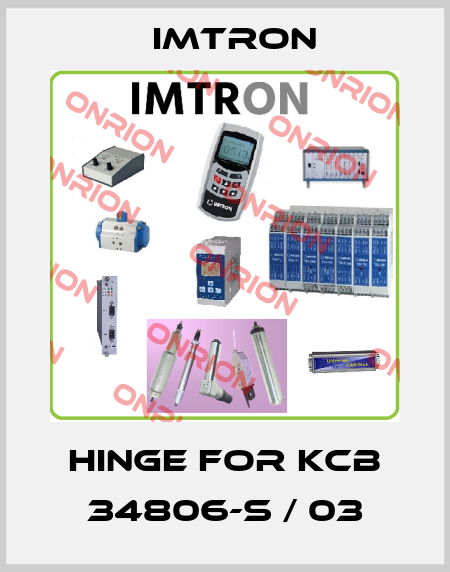 hinge for KCB 34806-S / 03 Imtron