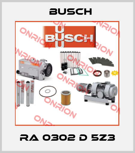 RA 0302 D 5Z3 Busch