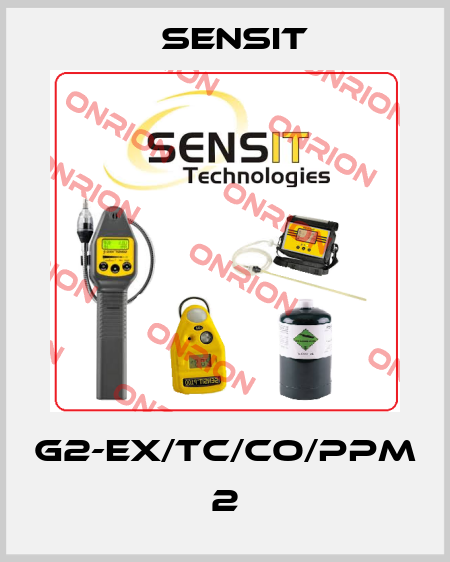 g2-EX/TC/CO/PPM 2 Sensit