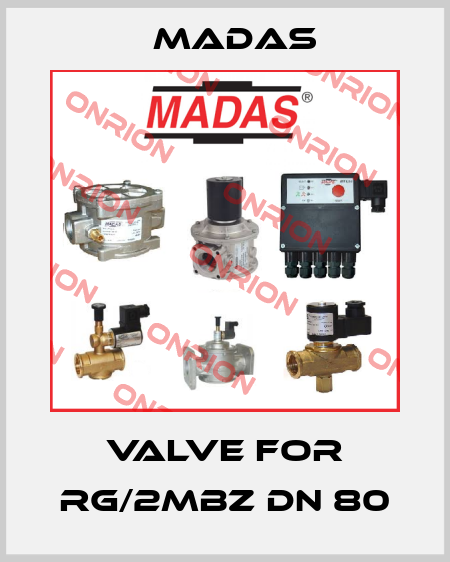 valve for RG/2MBZ DN 80 Madas